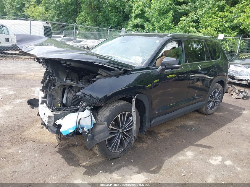 2024 Toyota Highlander VIN 5TDADAB59RS008955 IAAI salvage auction — FRONT END, Salvage Title, sold $6,400 on 2026-07-28 (photo 2)
