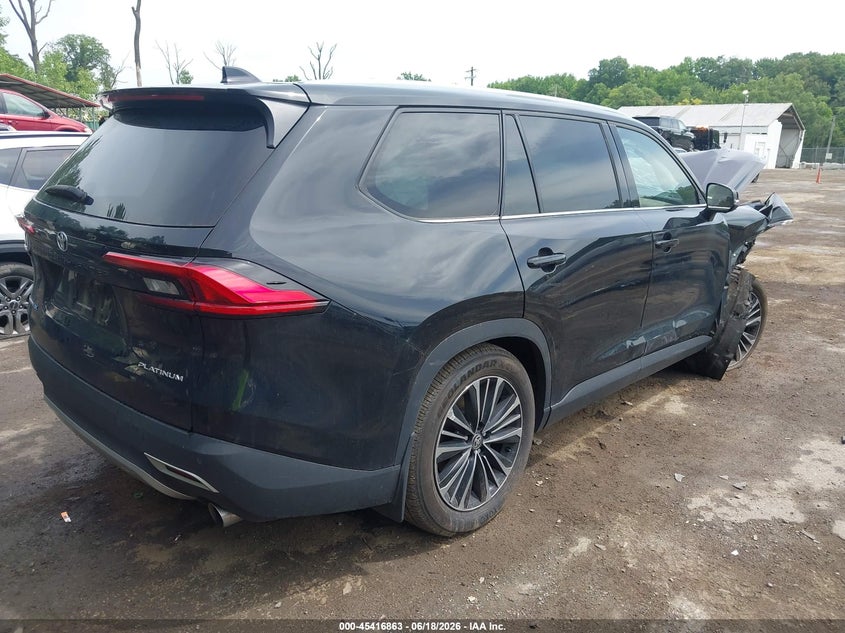2024 Toyota Highlander VIN 5TDADAB59RS008955 IAAI salvage auction — FRONT END, Salvage Title, sold $6,400 on 2026-07-28 (photo 4)