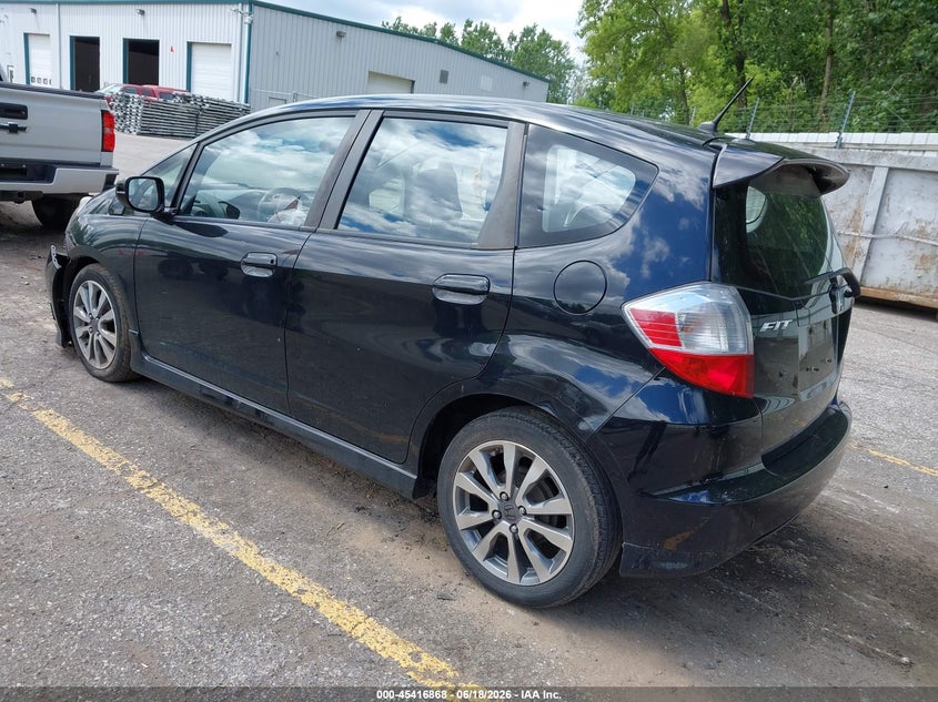 2012 Honda Fit VIN JHMGE8H54CC019246 IAAI salvage auction — FRONT END, Clear (Michigan), sold $1,250 on 2026-07-27 (photo 3)