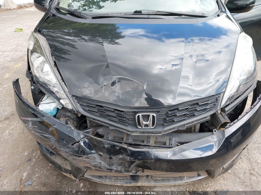 2012 Honda Fit VIN JHMGE8H54CC019246 IAAI salvage auction — FRONT END, Clear (Michigan), sold $1,250 on 2026-07-27 (photo 6)