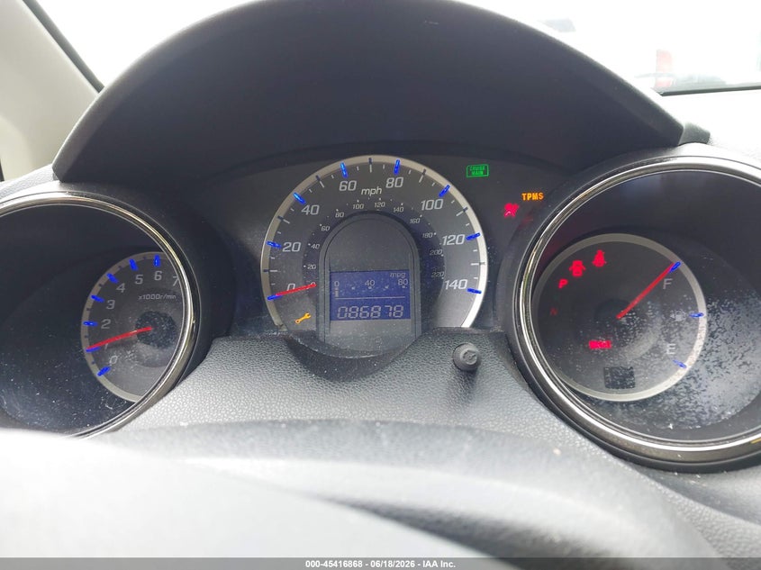 2012 Honda Fit VIN JHMGE8H54CC019246 IAAI salvage auction — FRONT END, Clear (Michigan), sold $1,250 on 2026-07-27 (photo 7)