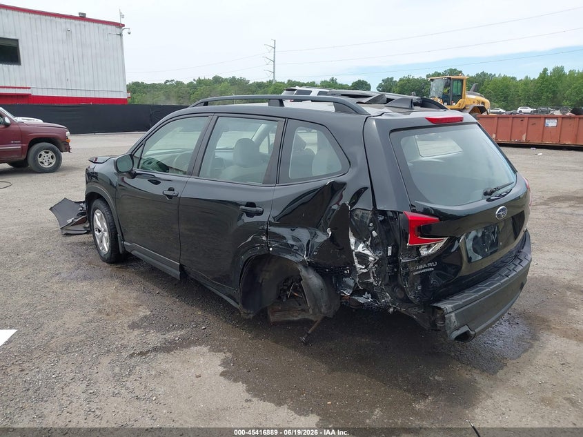 2019 Subaru Forester VIN JF2SKACC9KH473769 IAAI salvage auction — FRONT END, Salvage (Ohio), sold $650 on 2026-07-29 (photo 3)
