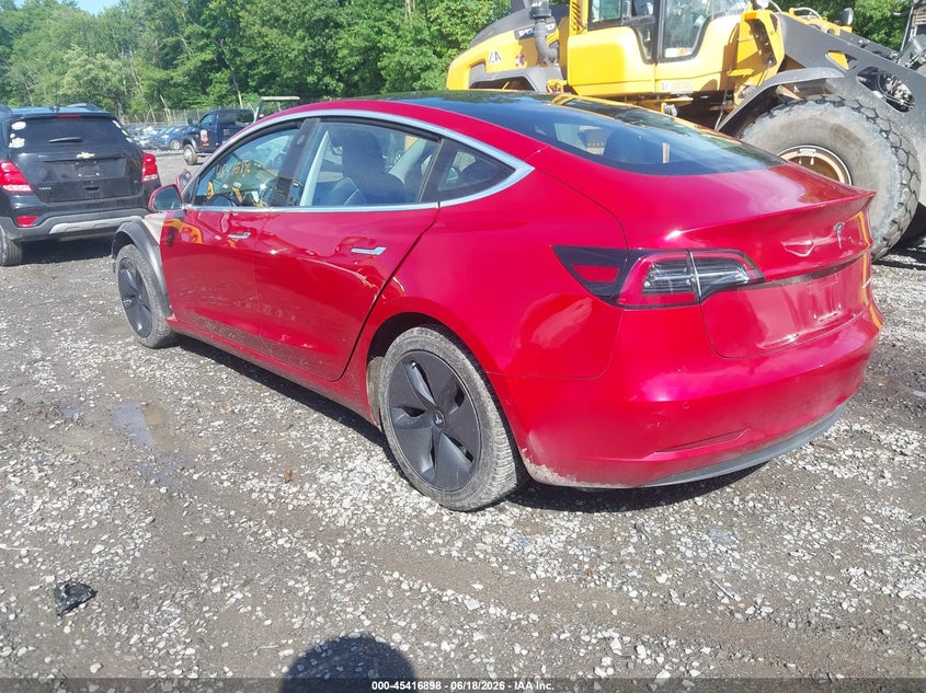 2018 Tesla Model 3 VIN 5YJ3E1EB6JF133668 IAAI salvage auction — FRONT END, Salvage Title, sold $6,100 on 2026-07-16 (photo 3)