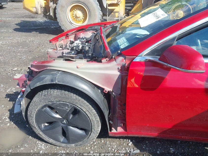 2018 Tesla Model 3 VIN 5YJ3E1EB6JF133668 IAAI salvage auction — FRONT END, Salvage Title, sold $6,100 on 2026-07-16 (photo 6)
