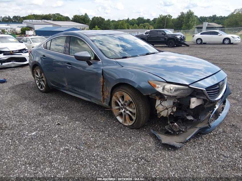 2015 Mazda 6 VIN JM1GJ1W55F1191437 IAAI salvage auction — FRONT END, Salvage (South Carolina), sold $500 on 2026-07-28 (photo 1)