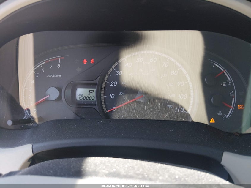 2011 Toyota Sienna VIN 5TDKK3DC1BS086766 IAAI salvage auction — FRONT & REAR, Salvage (Ohio), sold $2,850 on 2026-07-08 (photo 7)