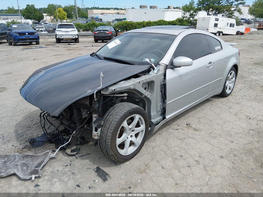 2004 Infiniti G35 VIN JNKCV54E14M800417 IAAI salvage auction — FRONT END, Salvage (Pennsylvania), sold $225 on 2026-07-31 (photo 2)
