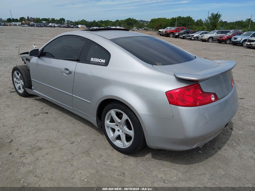 2004 Infiniti G35 VIN JNKCV54E14M800417 IAAI salvage auction — FRONT END, Salvage (Pennsylvania), sold $225 on 2026-07-31 (photo 3)