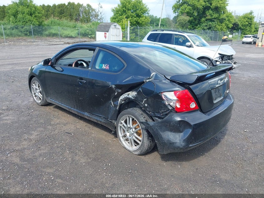 2007 Scion Tc VIN JTKDE177670206812 IAAI salvage auction — LEFT REAR, Mv-907A (New York), sold $450 on 2026-07-16 (photo 3)