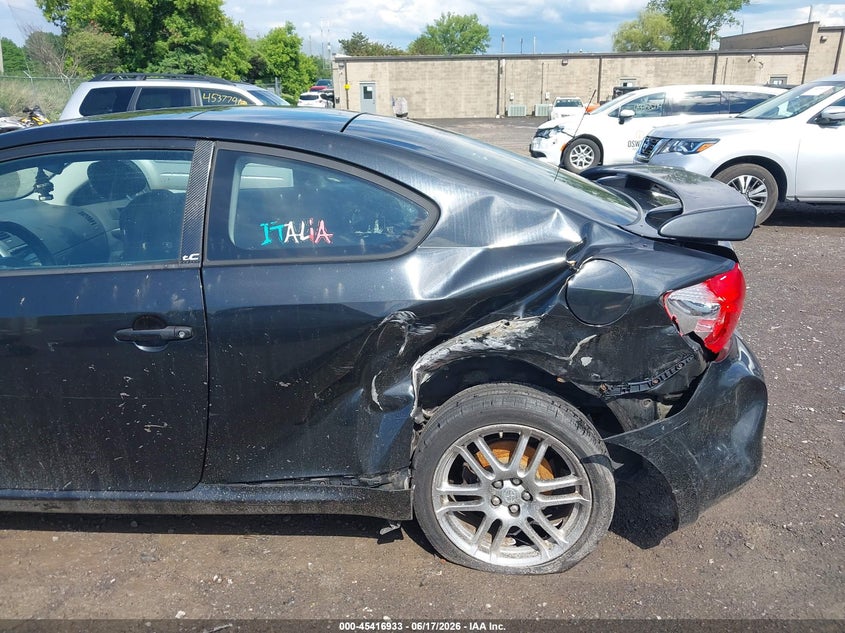2007 Scion Tc VIN JTKDE177670206812 IAAI salvage auction — LEFT REAR, Mv-907A (New York), sold $450 on 2026-07-16 (photo 6)