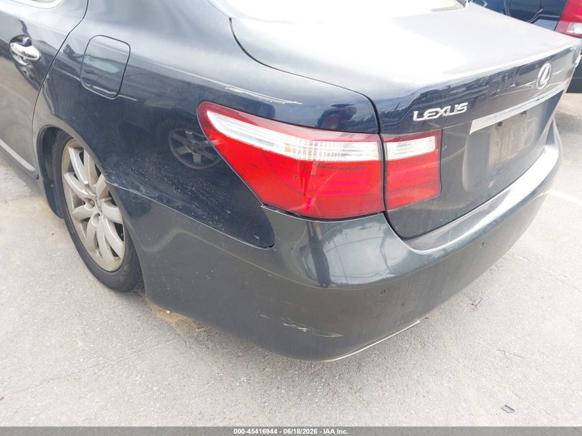 2008 Lexus Ls 460 VIN JTHGL46F385024492 IAAI salvage auction — NORMAL WEAR, Clear-Dealer Only (North Carolina), sold $875 on 2026-07-27 (photo 6)