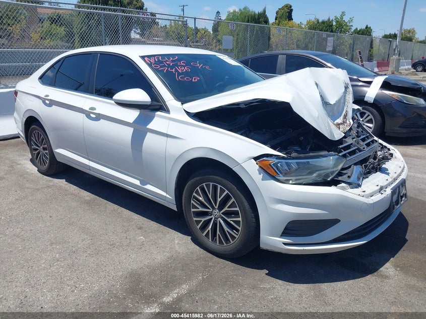 2021 Volkswagen Jetta VIN 3VWC57BU0MM081430 IAAI salvage auction — FRONT END, Salvage (California), sold $1,950 on 2026-07-09 (photo 1)