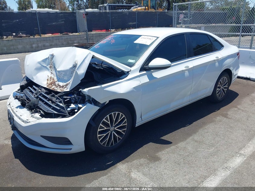 2021 Volkswagen Jetta VIN 3VWC57BU0MM081430 IAAI salvage auction — FRONT END, Salvage (California), sold $1,950 on 2026-07-09 (photo 2)