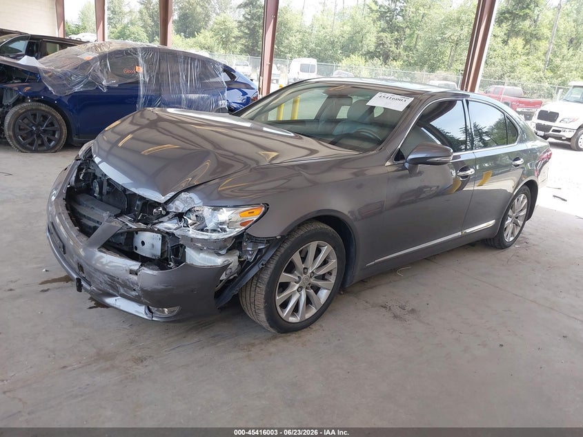 2012 Lexus Ls VIN JTHCL5EF4C5013550 IAAI salvage auction — LEFT FRONT, Bill Of Sale (Washington), sold $1,675 on 2026-07-29 (photo 2)