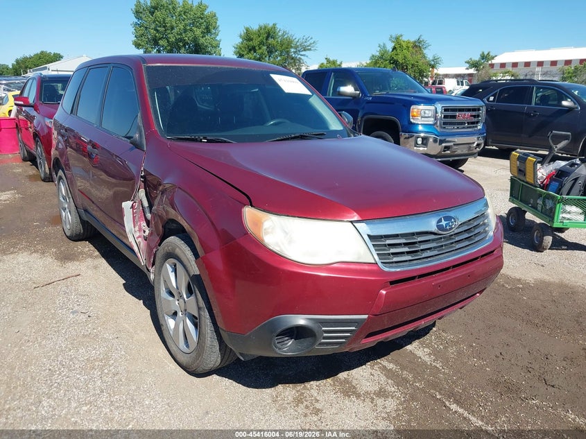 2009 Subaru Forester VIN JF2SH61659H795358 IAAI salvage auction — RIGHT SIDE, Clear (Indiana), sold $375 on 2026-07-27 (photo 1)
