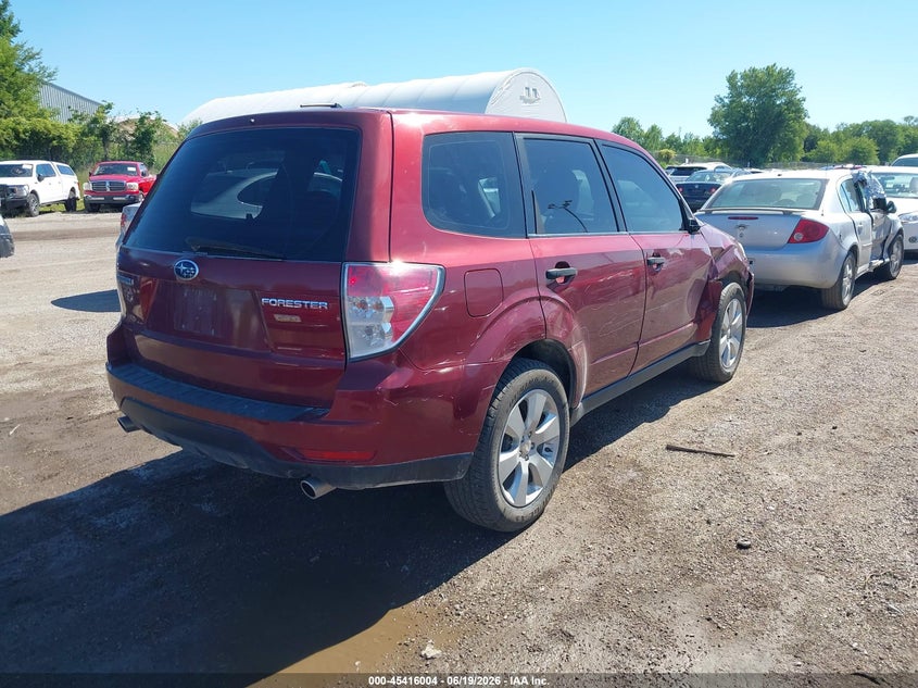 2009 Subaru Forester VIN JF2SH61659H795358 IAAI salvage auction — RIGHT SIDE, Clear (Indiana), sold $375 on 2026-07-27 (photo 4)