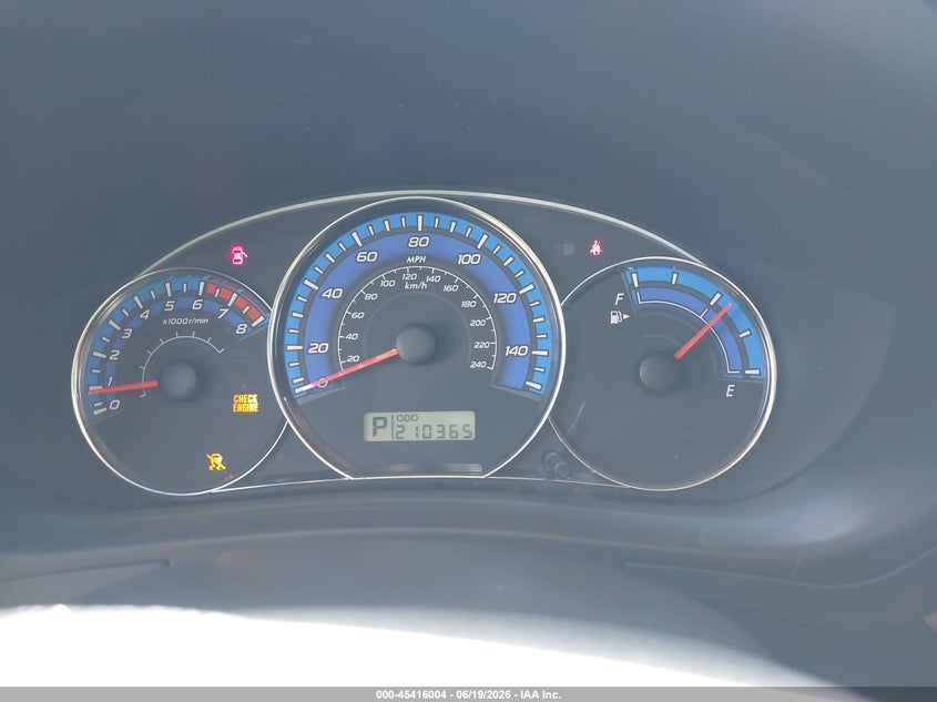 2009 Subaru Forester VIN JF2SH61659H795358 IAAI salvage auction — RIGHT SIDE, Clear (Indiana), sold $375 on 2026-07-27 (photo 7)