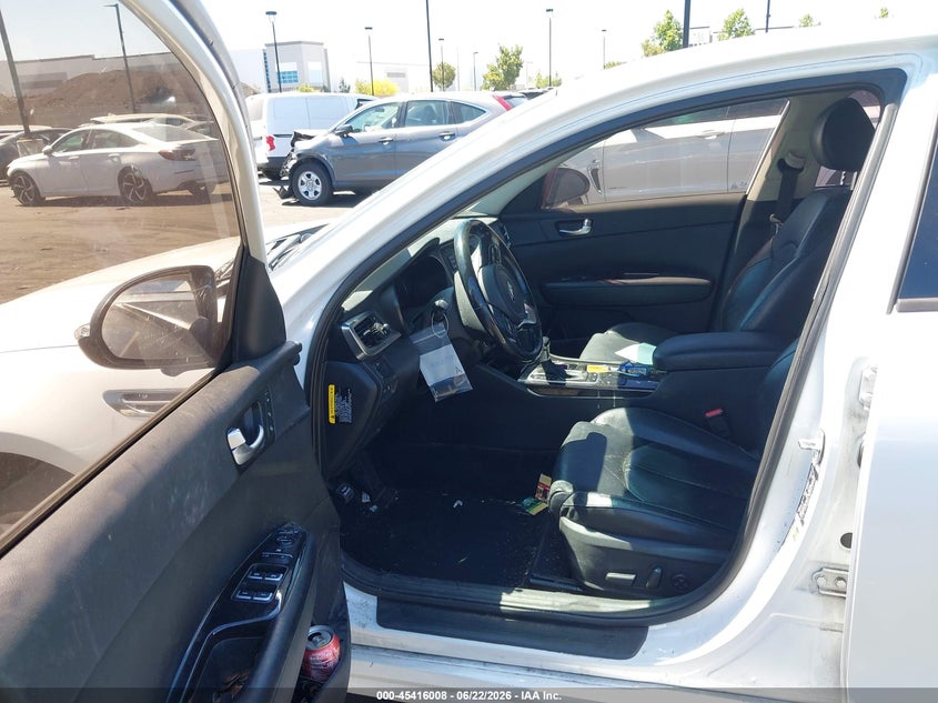 2016 Kia Optima VIN 5XXGU4L34GG087894 IAAI salvage auction — REAR END, Salvage Title, sold $2,100 on 2026-07-17 (photo 5)