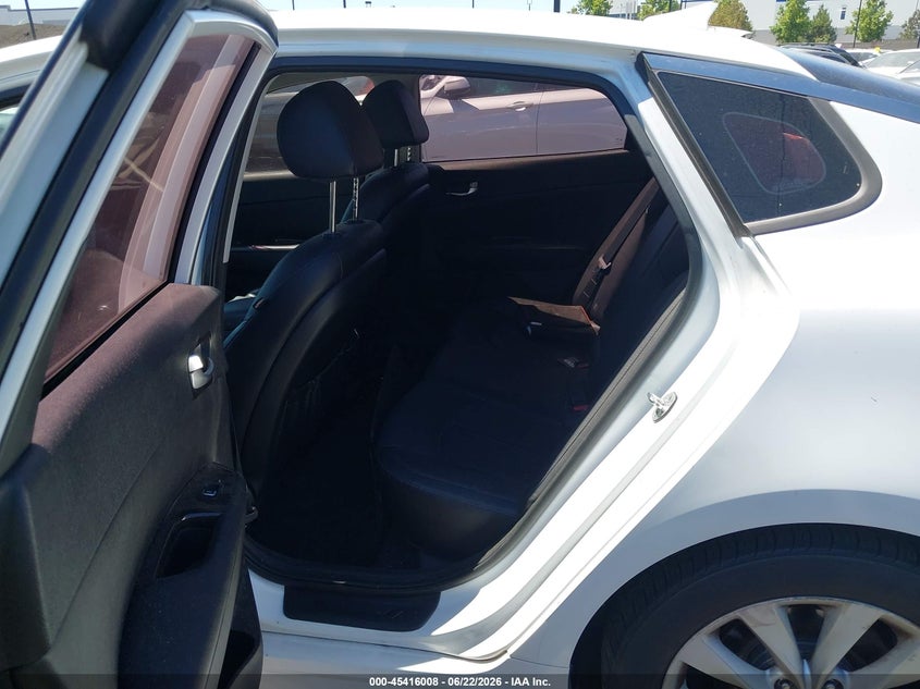 2016 Kia Optima VIN 5XXGU4L34GG087894 IAAI salvage auction — REAR END, Salvage Title, sold $2,100 on 2026-07-17 (photo 8)