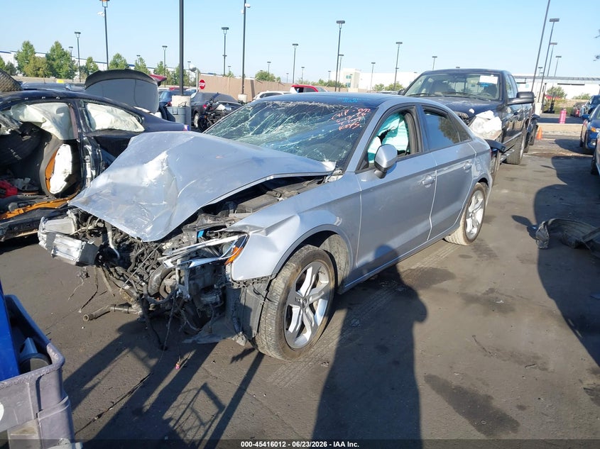 2018 Audi A3 VIN WAUB8GFFXJ1044960 IAAI salvage auction — FRONT END, Salvage Certificate (California), sold $200 on 2026-07-24 (photo 2)