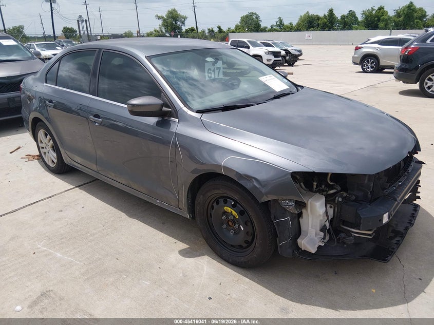 2017 Volkswagen Jetta VIN 3VW2B7AJXHM206189 IAAI salvage auction — FRONT END, Salvage (Texas), sold $1,650 on 2026-07-10 (photo 1)