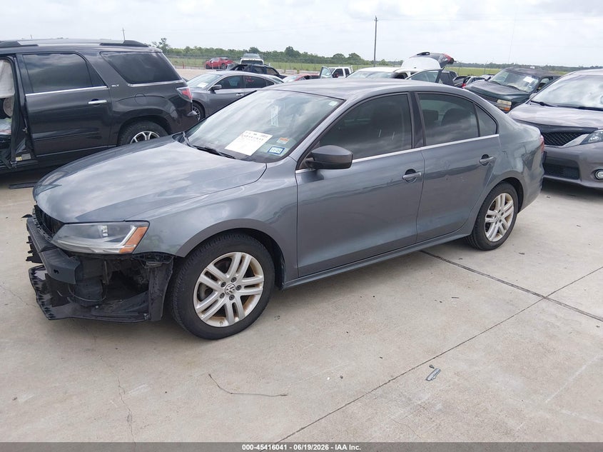 2017 Volkswagen Jetta VIN 3VW2B7AJXHM206189 IAAI salvage auction — FRONT END, Salvage (Texas), sold $1,650 on 2026-07-10 (photo 2)