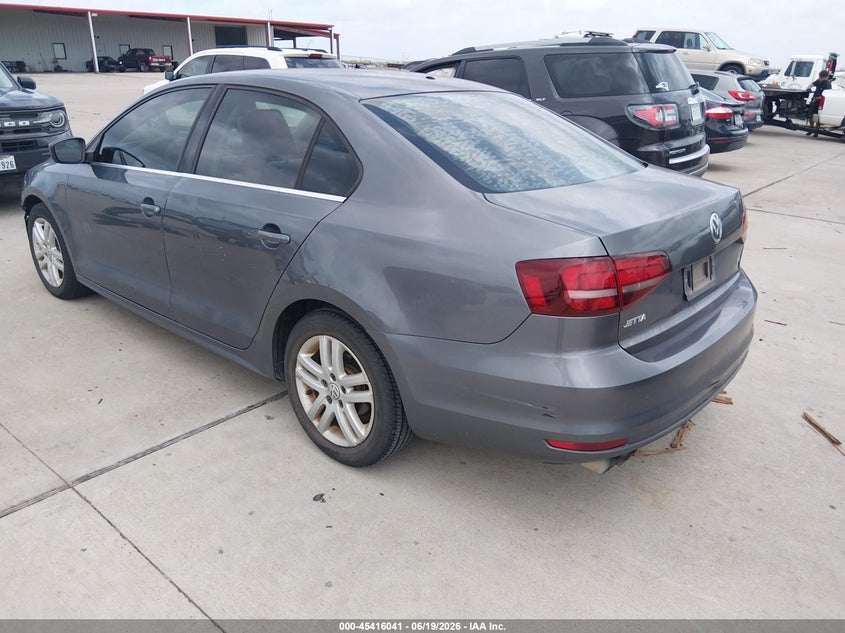 2017 Volkswagen Jetta VIN 3VW2B7AJXHM206189 IAAI salvage auction — FRONT END, Salvage (Texas), sold $1,650 on 2026-07-10 (photo 3)