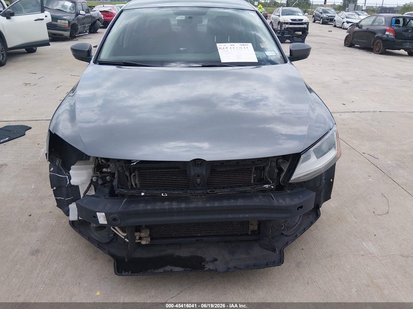 2017 Volkswagen Jetta VIN 3VW2B7AJXHM206189 IAAI salvage auction — FRONT END, Salvage (Texas), sold $1,650 on 2026-07-10 (photo 6)
