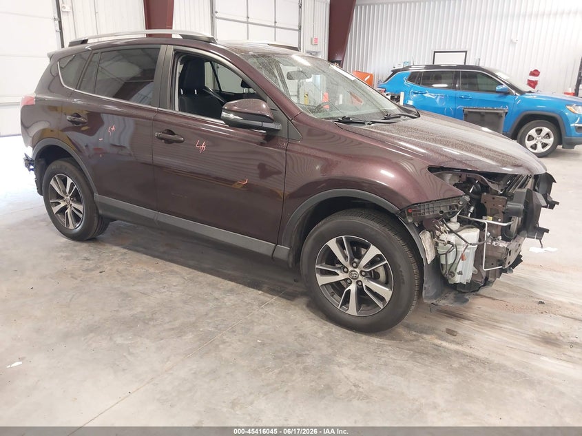 2018 Toyota VIN 2T3RFREV6JW760090 IAAI salvage auction — FRONT & REAR, Salvage (Colorado), sold $5,600 on 2026-08-07 (photo 1)