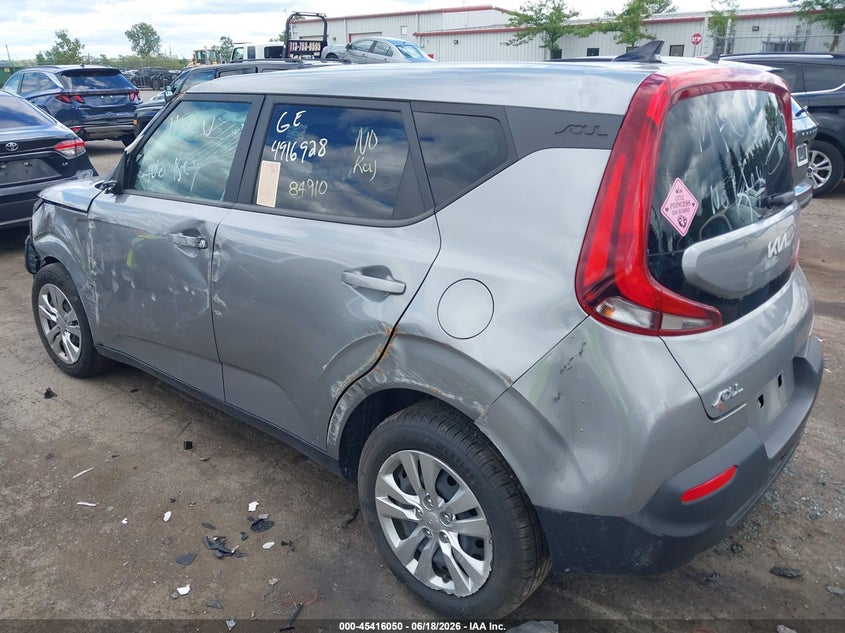 2022 Kia Soul VIN KNDJ23AU0N7808574 IAAI salvage auction — ALL OVER, Scrap (Michigan), sold $375 on 2026-07-23 (photo 3)