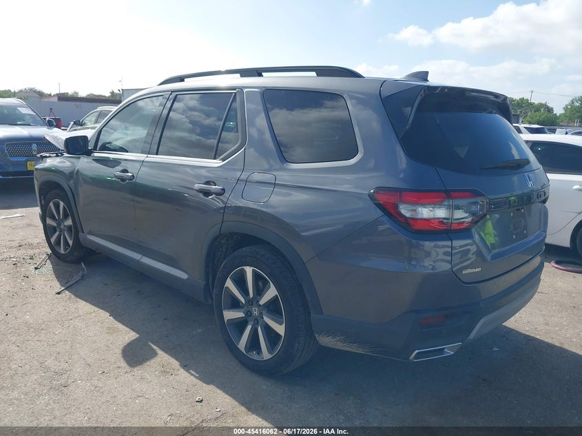 2025 Honda Pilot VIN 5FNYG2H77SB022738 IAAI salvage auction — FRONT END, Salvage Title, sold $11,600 on 2026-09-02 (photo 3)