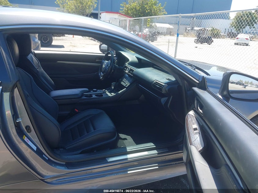 2016 Lexus Rc VIN JTHHA5BC7G5003221 IAAI salvage auction — FRONT END, Salvage (California), sold $7,575 on 2026-08-31 (photo 5)