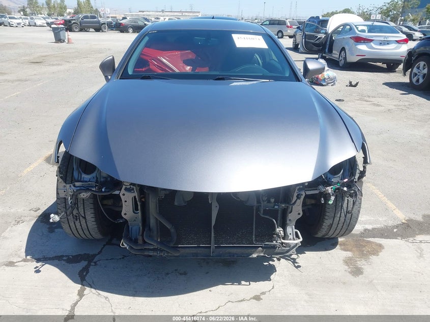2016 Lexus Rc VIN JTHHA5BC7G5003221 IAAI salvage auction — FRONT END, Salvage (California), sold $7,575 on 2026-08-31 (photo 6)