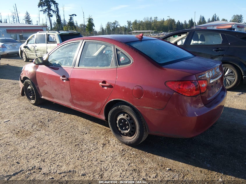 2010 Hyundai Elantra VIN KMHDU4AD5AU141084 IAAI salvage auction — FRONT END, Bill Of Sale (Washington), sold $250 on 2026-07-08 (photo 3)
