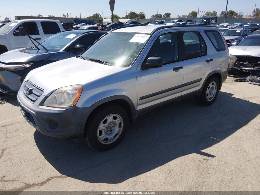 2006 Honda Cr-v VIN JHLRD78546C009055 IAAI salvage auction — SIDE, Salvage (California), sold $1,350 on 2026-07-08 (photo 2)