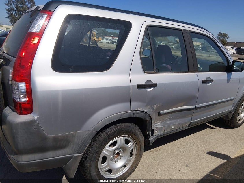 2006 Honda Cr-v VIN JHLRD78546C009055 IAAI salvage auction — SIDE, Salvage (California), sold $1,350 on 2026-07-08 (photo 6)