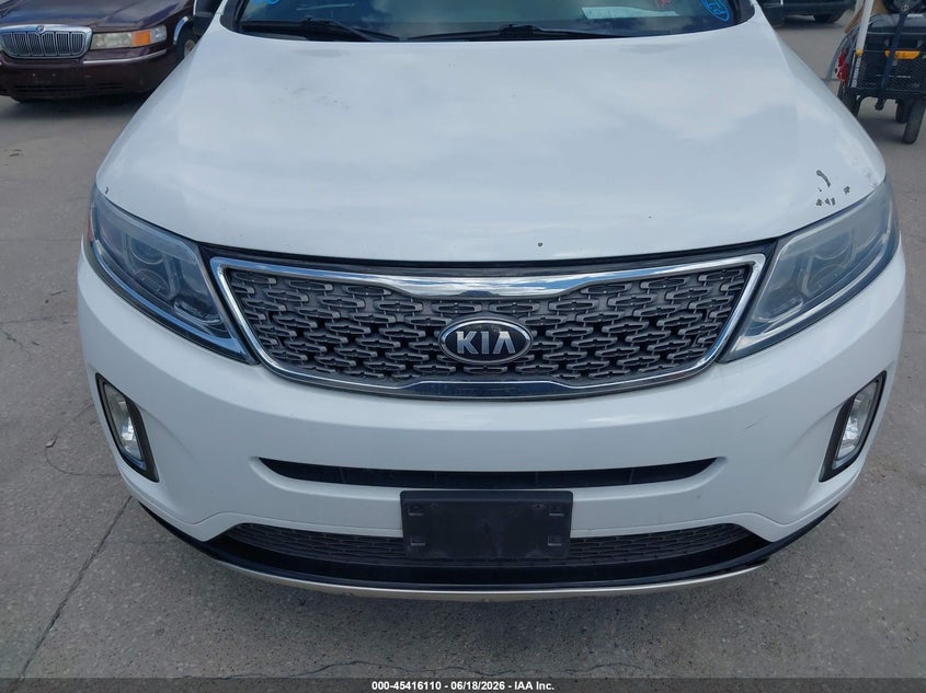 2015 Kia Sorento VIN 5XYKW4A7XFG575199 IAAI salvage auction — NORMAL WEAR, Original (Texas), sold $1,950 on 2026-07-06 (photo 6)