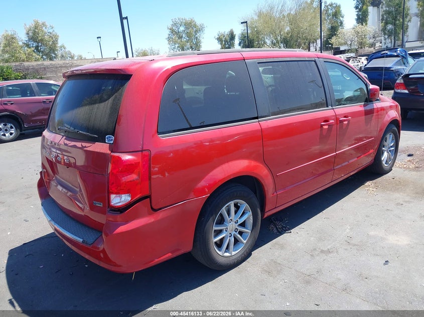 2013 Dodge VIN 2C4RDGCG1DR820693 IAAI salvage auction — REAR END, Salvage Title, sold $1,550 on 2026-07-10 (photo 4)