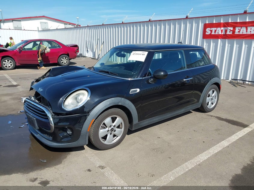 2017 Mini Cooper VIN WMWXP5C38H2D16873 IAAI salvage auction — RIGHT FRONT, Wait Title, sold $850 on 2026-09-15 (photo 2)