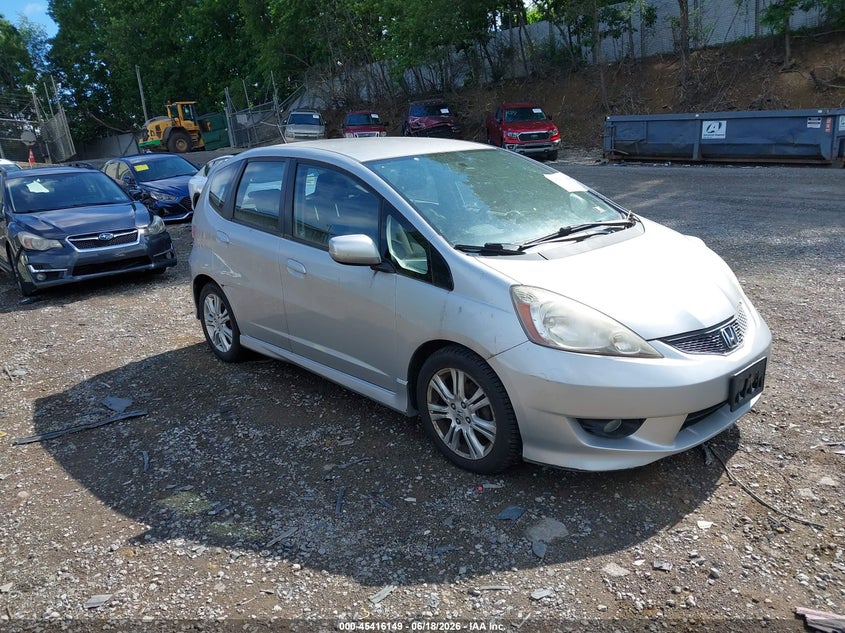 2011 Honda Fit VIN JHMGE8H56BC002978 IAAI salvage auction — NORMAL WEAR, Clear (Pennsylvania), sold $2,700 on 2026-07-07 (photo 1)