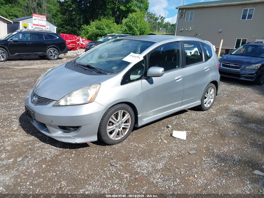 2011 Honda Fit VIN JHMGE8H56BC002978 IAAI salvage auction — NORMAL WEAR, Clear (Pennsylvania), sold $2,700 on 2026-07-07 (photo 2)