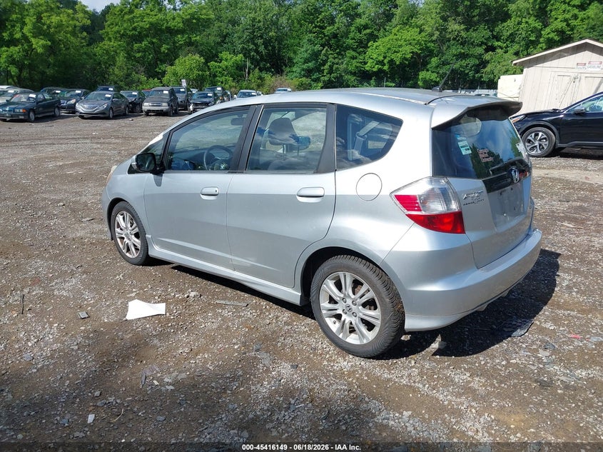 2011 Honda Fit VIN JHMGE8H56BC002978 IAAI salvage auction — NORMAL WEAR, Clear (Pennsylvania), sold $2,700 on 2026-07-07 (photo 3)