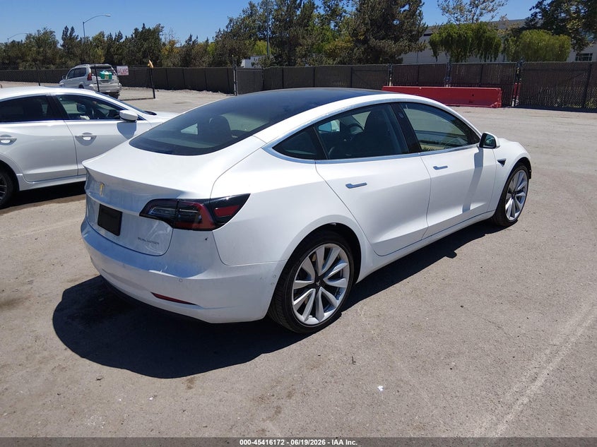 2020 Tesla Model 3 VIN 5YJ3E1EB6LF621344 IAAI salvage auction — FRONT END, Salvage (California), sold $5,300 on 2026-07-29 (photo 4)