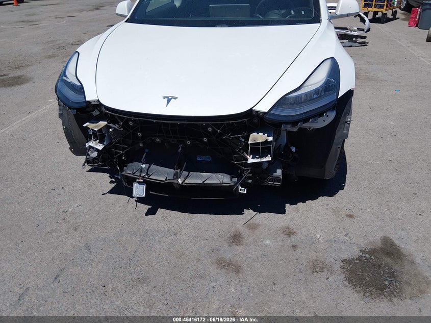2020 Tesla Model 3 VIN 5YJ3E1EB6LF621344 IAAI salvage auction — FRONT END, Salvage (California), sold $5,300 on 2026-07-29 (photo 6)