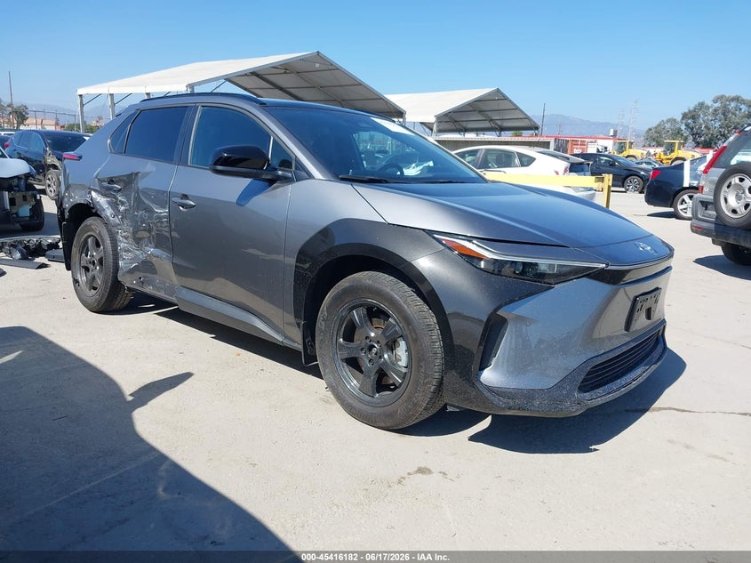 2024 Toyota Bz4x VIN JTMAAAAA7RA045524 IAAI salvage auction — RIGHT SIDE, Salvage Title, sold $12,600 on 2026-07-30 (photo 1)