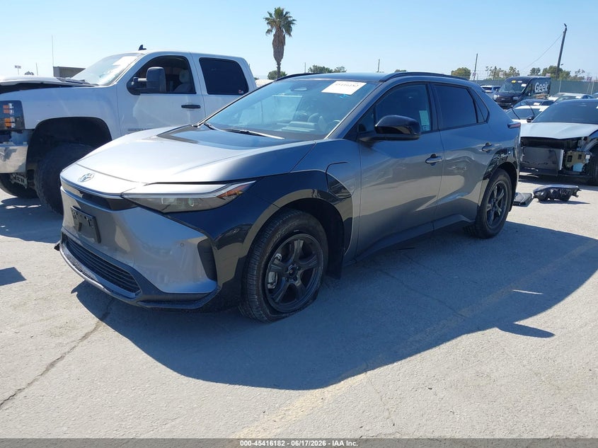 2024 Toyota Bz4x VIN JTMAAAAA7RA045524 IAAI salvage auction — RIGHT SIDE, Salvage Title, sold $12,600 on 2026-07-30 (photo 2)