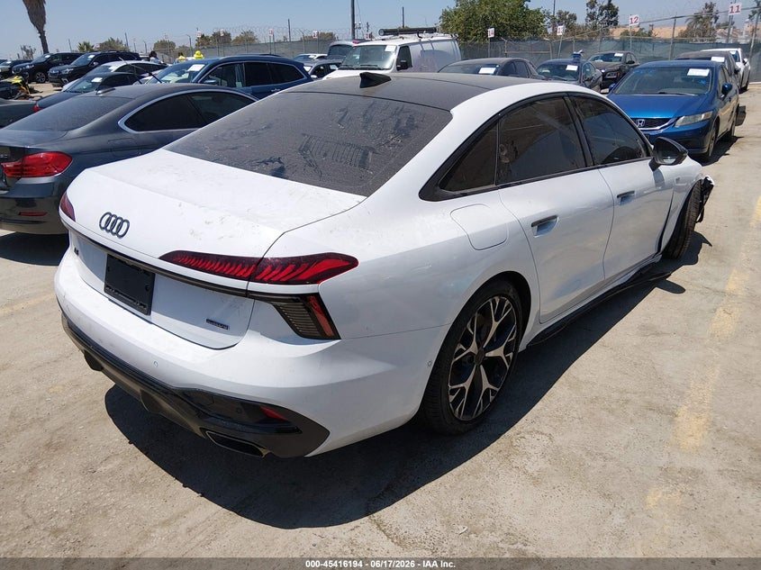 2026 Audi A6 VIN WAU55CFN0TN024184 IAAI salvage auction — FRONT END, Salvage (California), sold $2,550 on 2026-07-29 (photo 4)