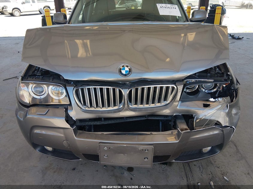 2010 BMW X3 VIN WBXPC9C41AWJ33781 IAAI salvage auction — FRONT END, Bill Of Sale (Washington), sold $375 on 2026-07-08 (photo 6)