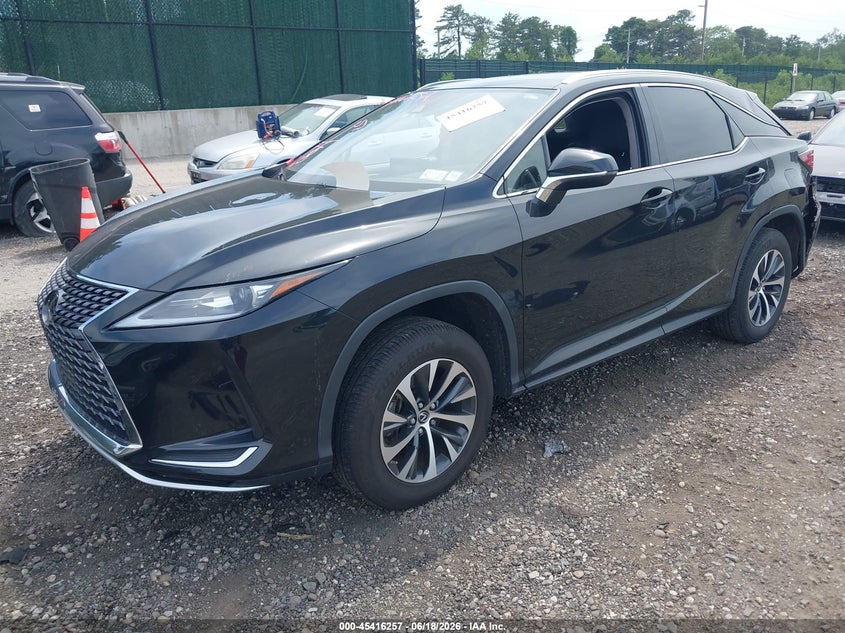 2021 Lexus Rx VIN JTJHZMDA8M2050994 IAAI salvage auction — REAR END, Mv-907A (New York), sold $12,750 on 2026-07-14 (photo 2)