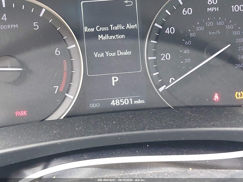 2021 Lexus Rx VIN JTJHZMDA8M2050994 IAAI salvage auction — REAR END, Mv-907A (New York), sold $12,750 on 2026-07-14 (photo 7)